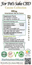 Load image into Gallery viewer, Canine Collection - 400mg CBD Pet Tincture (30mL)