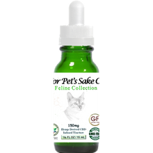 Load image into Gallery viewer, Feline Collection - 150mg CBD Pet Tincture (15mL)