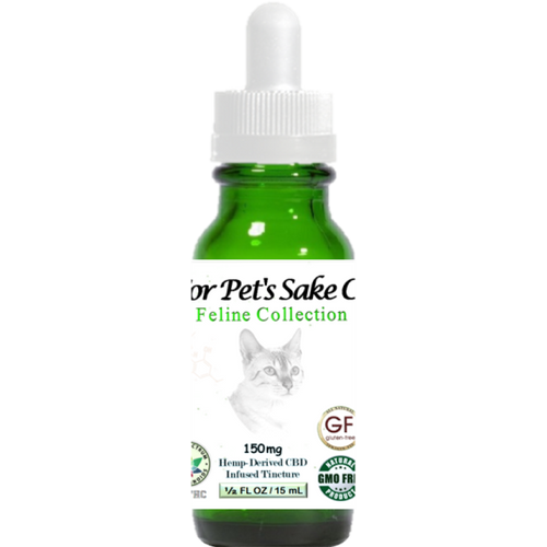 Feline Collection - 150mg CBD Pet Tincture (15mL)