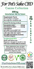 Load image into Gallery viewer, Canine Collection - 200mg CBD Pet Tincture (15mL)