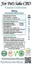 Load image into Gallery viewer, Canine Collection - 300mg CBD Pet Tincture (30mL)